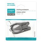 Unique Folding Scissors 3"/7.5 cm #3024055 Stainless Steel